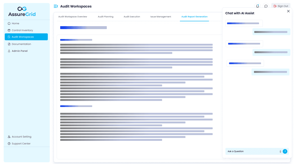 Audit Dashboard